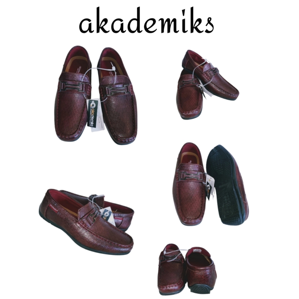akademiks  REAL COMFORT "SPIRIT 02", MENS SLIP-ON LOAFERS "BRAND NEW" SIZE 8